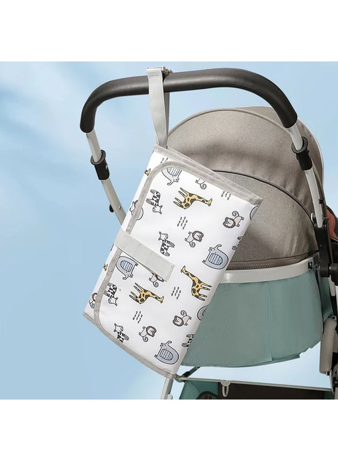 Jungle Paradise Portable Diaper Changing Mat Lightweight Foldable for Strollers Travel - Image 3